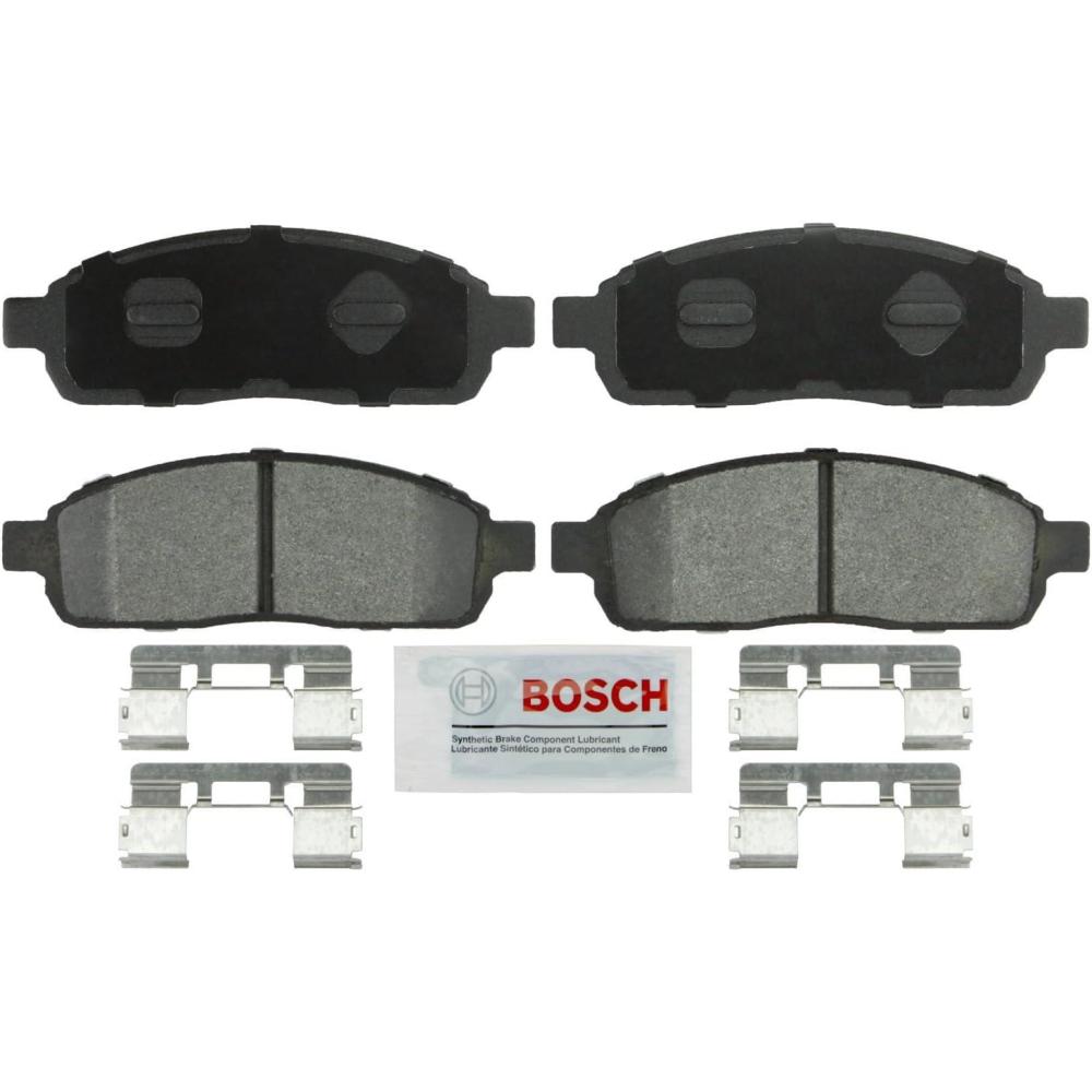 imageBOSCH BSD1011 Severe Duty Drum Brake Pad Set  Compatible With Select Ford F150 Lincoln Mark LT FRONT