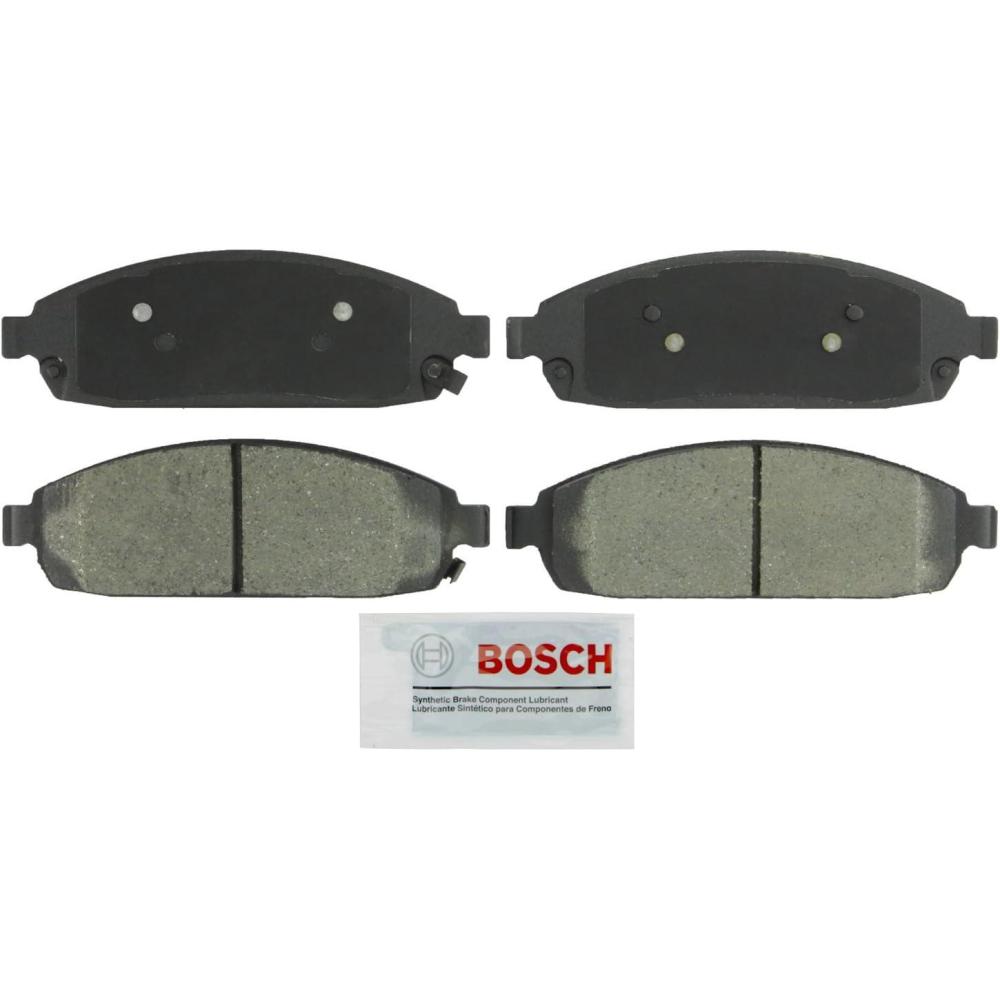 imageBOSCH BSD1080 Severe Duty Disc Brake Pad Set  Compatible With Select Jeep Commander Grand Cherokee FRONT