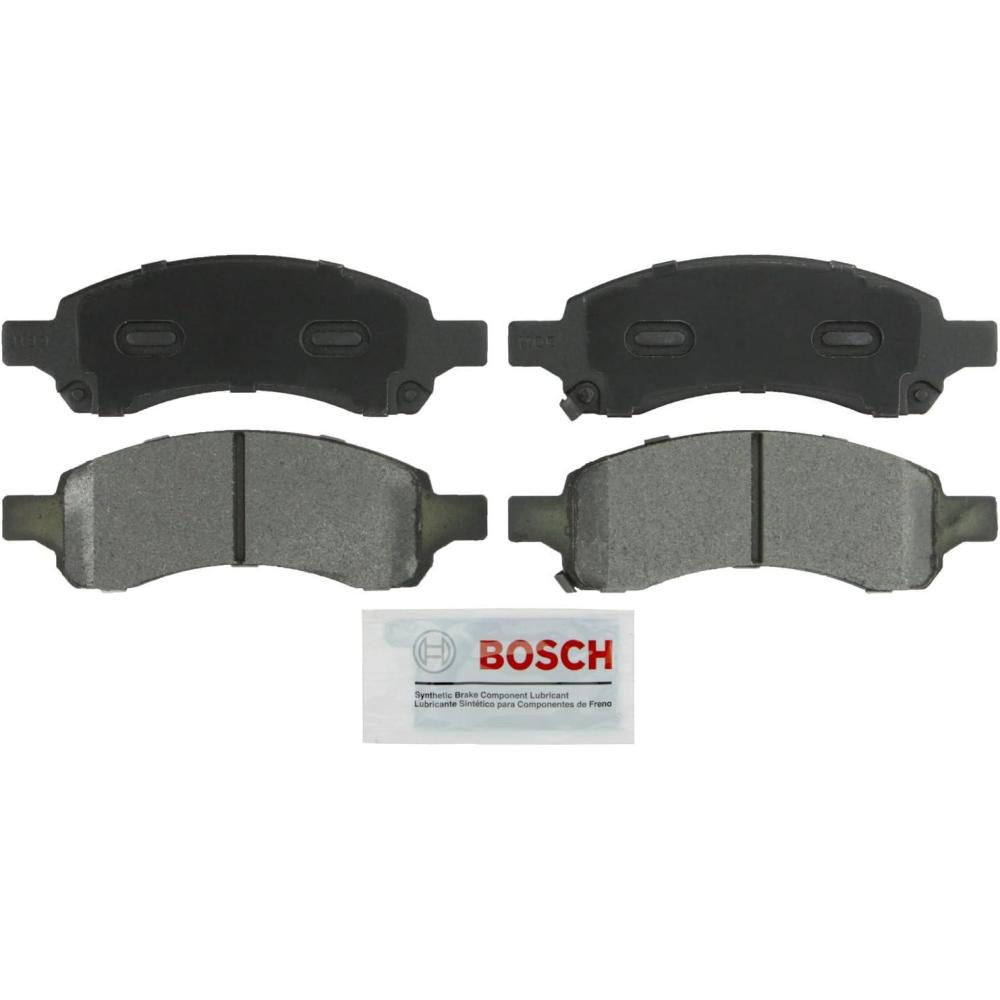 imageBOSCH BSD1169 Severe Duty Disc Brake Pad Set  Compatible With Select Buick Rainier Chevrolet Colorado Trailblazer GMC Acadia Limited Canyon Envoy Isuzu Ascender Saab 97x FRONT