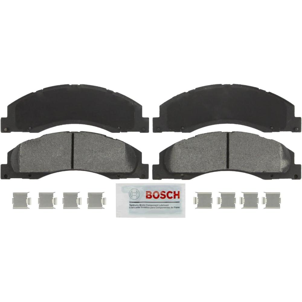 imageBOSCH BSD1328 Severe Duty Disc Brake Pad Set  Compatible With Select Ford E150 E250 E350 Super Duty E450 Super Duty REAR