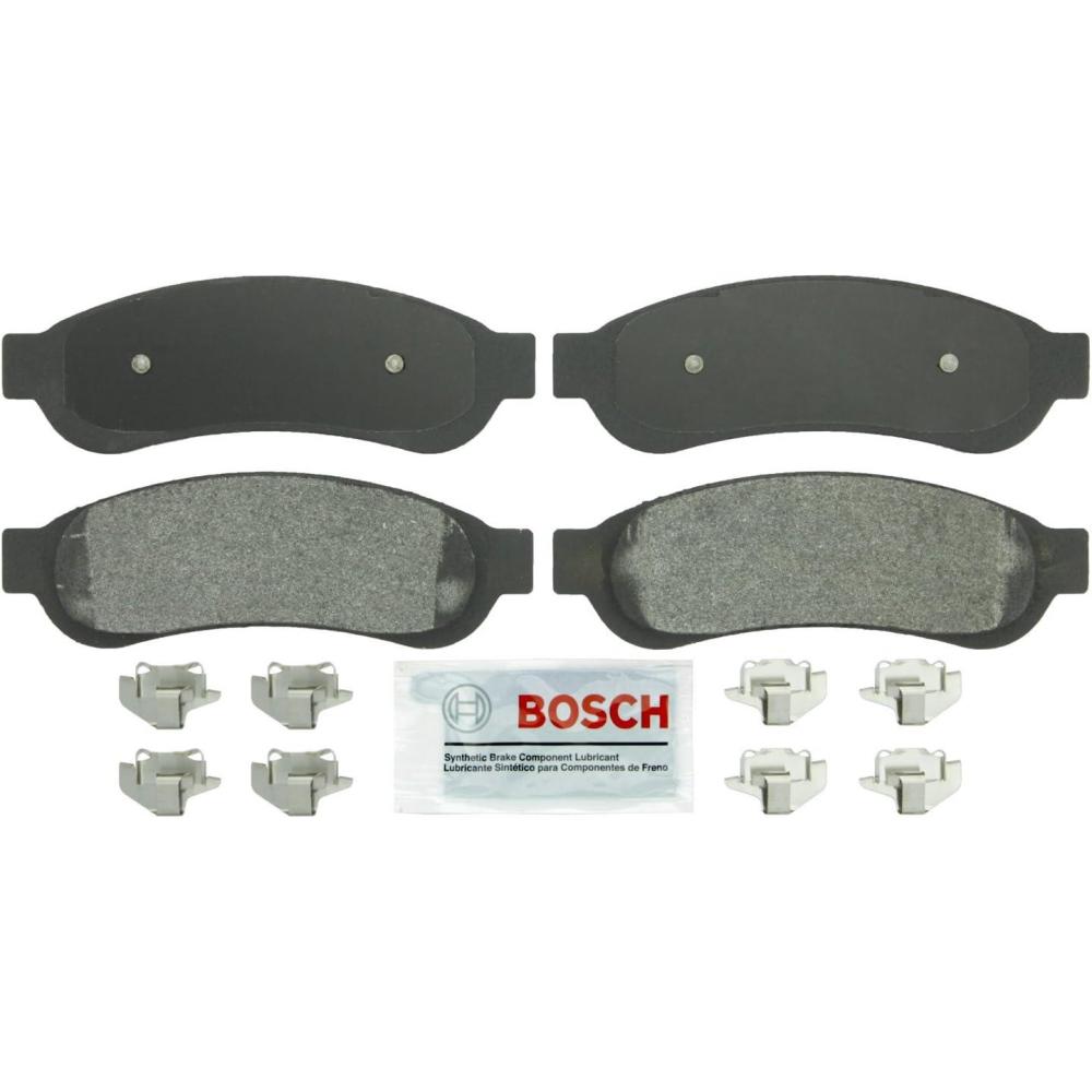imageBOSCH BSD1334 Severe Duty Disc Brake Pad Set  Compatible With Select Ford F250 Super Duty F350 F350 Super Duty REAR