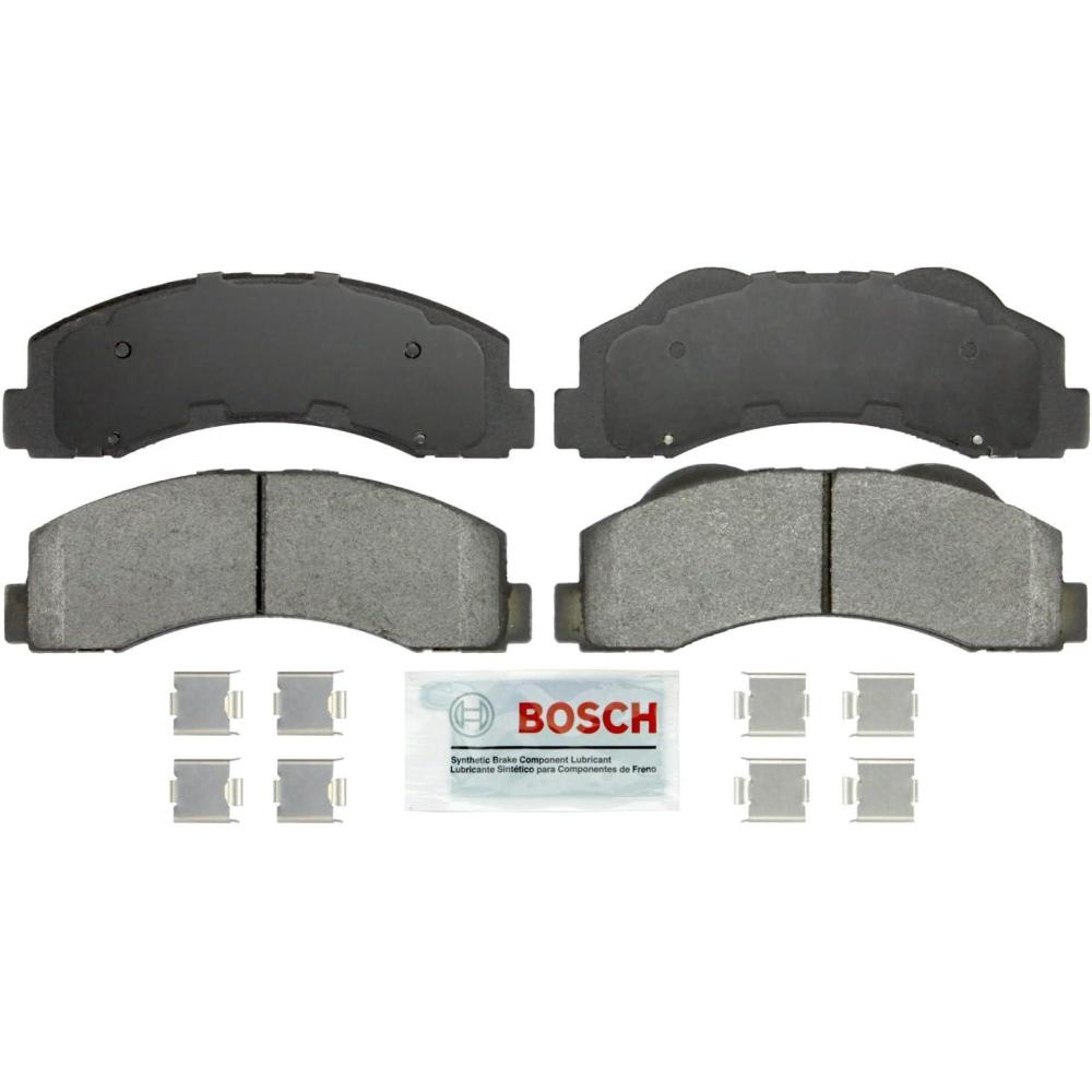 imageBOSCH BSD1414 Severe Duty Disc Brake Pad Set  Compatible With Select Ford Expedition F150 Lincoln Navigator FRONT