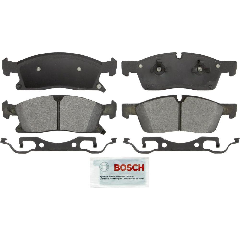 imageBOSCH BSD1455 Severe Duty Disc Brake Pad Set  Compatible With Select Dodge Durango Jeep Grand Cherokee MercedesBenz GL350 GLE300d GLE350 ML250 ML350 ML400 FRONT