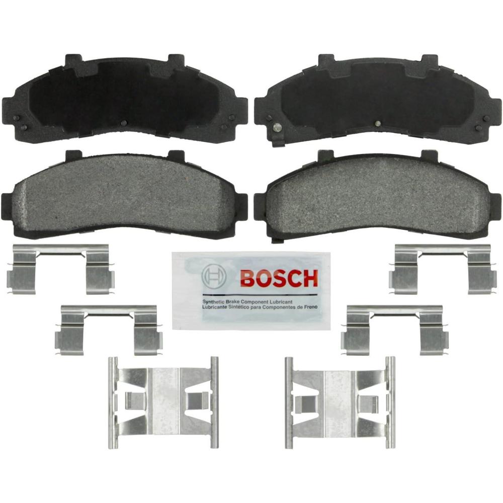 imageBOSCH BSD652 Severe Duty Disc Brake Pad Set  Compatible With Select Ford Explorer Ranger Mazda B2300 B2500 B3000 B4000 Mercury Mountaineer FRONT