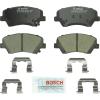 imageBOSCH BC1543 QuietCast Premium Ceramic Disc Brake Pad Set  Compatible with Select Hyundai Elantra Elantra Coupe Elantra GT Kia Forte Forte Koup Forte5 FRONT
