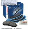 imageBOSCH BE1308H Blue SemiMetallic Disc Brake Pad Set with Hardware  Compatible with Select Mini Cooper FRONT