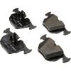 imageBOSCH 0986494006 EuroLine Disc Brake Pad Set  Compatible With Select BMW 330Ci 330i 330xi 525i 525xi 740i 740iL 750iL M3 M5 X3 X5 Z4 Z8 Land Rover Range Rover REAR