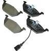 imageBOSCH 0986494019 EuroLine Disc Brake Pad Set  Compatible With Select Volkswagen Beetle Golf Golf City Jetta Jetta City FRONT