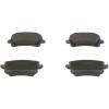 imageBOSCH 0986494344 EuroLine Disc Brake Pad Set  Compatible With Select Audi A6 Quattro Q3 Q3 Quattro Volkswagen CC Passat Passat CC Tiguan REAR