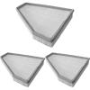 imageBOSCH 5528WS Workshop Engine Air Filter  Compatible with Select BMW 128i 325i 325xi 328i 328i xDrive 328xi 330i 330xi5528WS Pack of 3