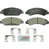 imageBOSCH BC1092 QuietCast Premium Ceramic Disc Brake Pad Set  Compatible with Select Cadillac Escalade Chevrolet Avalanche Silverado 1500 Suburban Tahoe GMC Sierra Yukon XL  More FRONT