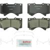 imageBOSCH BC1303 QuietCast Premium Ceramic Disc Brake Pad Set  Compatible with Select Lexus LX570 Toyota Land Cruiser Sequoia Tundra FRONT