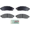 imageBOSCH BE1094 Blue Ceramic Disc Brake Pad Set  Compatible With Select Nissan Frontier Pathfinder Xterra Suzuki Equator FRONT
