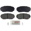 imageBOSCH BE1258 Blue Ceramic Disc Brake Pad Set  Compatible With Select Ford Edge Lincoln MKX Mazda CX7 CX9 FRONT