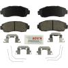 imageBOSCH BE1521H Blue Ceramic Disc Brake Pad Set With Hardware  Compatible With Select Honda Crosstour CRV Odyssey Subaru Legacy FRONT