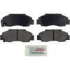 imageBOSCH BE503 Blue Ceramic Disc Brake Pad Set  Compatible With Select Acura CL Integra Legend NSX RL TL Vigor Honda Accord CRV Odyssey Prelude Isuzu Oasis FRONT