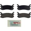 imageBOSCH BE636 Blue Ceramic Disc Brake Pad Set  Compatible With Select Mazda Miata REAR