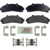 imageBOSCH BE652H Blue Ceramic Disc Brake Pad Set With Hardware  Compatible With Select Ford Explorer Ranger Mazda B2300 B2500 B3000 B4000 Mercury Mountaineer FRONT