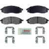 imageBOSCH BE830H Blue SemiMetallic Disc Brake Pad Set With Hardware  Compatible With Select Nissan Frontier Xterra FRONT