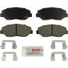 imageBOSCH BE943H Blue Ceramic Disc Brake Pad Set with Hardware  Compatible with Select Honda Pilot FRONT