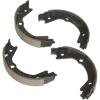 imageBOSCH BS845 Blue Parking Brake Shoe Set  Compatible With Select Hyundai Elantra Sonata Tucson Kia Sportage REAR