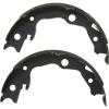 imageBOSCH BS916 Blue Parking Brake Shoe Set  Compatible With Select Lexus HS250h Nissan Juke Leaf Rogue Rogue Select Sentra Pontiac Vibe Toyota Matrix RAV4