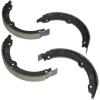 imageBOSCH BS943 Blue Parking Brake Shoe Set  Compatible With Select Lexus LX570 Toyota Land Cruiser Sequoia Tundra