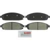 imageBOSCH BSD1080 Severe Duty Disc Brake Pad Set  Compatible With Select Jeep Commander Grand Cherokee FRONT