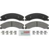 imageBOSCH BSD1411 Severe Duty Disc Brake Pad Set  Compatible With Select Chevrolet Express 35004500 Silverado 25003500 HD GMC Savana 35004500 Sierra 25003500 HD FRONTREAR Depending on Model