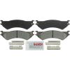 imageBOSCH BSD802 Severe Duty Disc Brake Pad Set  Compatible With Select Ford E250 E250 Econoline E350 Club Wagon E350 Econoline E350 Econoline Club Wagon E350 Super Duty REAR