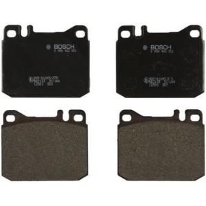 imageBOSCH 0986463921 EuroLine Disc Brake Pad Set  Compatible With Select MercedesBenz 220 230 240 280 300 350 380 450 500SEL C CD CE D E S SD SDL SE SEL SL SLC TD FRONT
