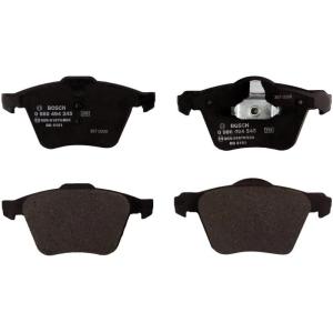 imageBOSCH 0986494245 EuroLine Disc Brake Pad Set  Compatible With Select Volvo S60 S60 Cross Country S80 V60 V60 Cross Country V70 XC70 FRONT