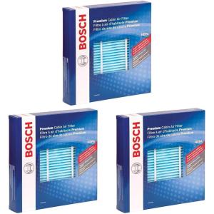 imageBOSCH 6002C HEPA Cabin Air Filter  Compatible with Select Acura CL TL Honda Accord5 x 132 x 26 Pack of 3