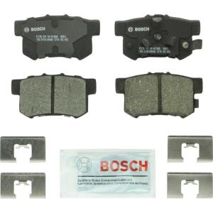 imageBOSCH BC1086 QuietCast Premium Ceramic Disc Brake Pad Set  Compatible with Select Acura RDX Honda Accord Crosstour Crosstour CRV REAR