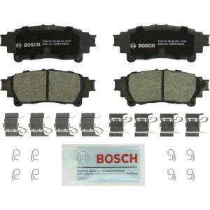 imageBOSCH BC1391 QuietCast Premium Ceramic Disc Brake Pad Set  Compatible with Select Lexus GS200t GS350 GS450h IS300 IS350 RC350 RX350 RX450h Toyota Highlander Prius Sienna  More REAR