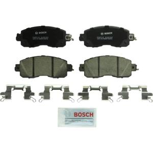 imageBOSCH BC1650 QuietCast Premium Ceramic Disc Brake Pad Set  Compatible with Select Nissan Altima Leaf FRONT