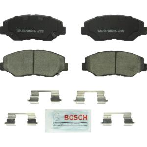 imageBOSCH BC914 QuietCast Premium Ceramic Disc Brake Pad Set  Compatible with Select Acura ILX Honda Accord Civic CRV Element Fit FRONT