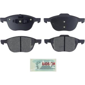 imageBOSCH BE1044 Blue Ceramic Disc Brake Pad Set  Compatible With Select Ford CMax EcoSport Escape Fiesta Focus Mazda 3 5 Volvo C30 C70 S40 V40 Cross Country V50