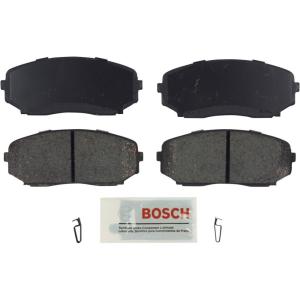 imageBOSCH BE1258 Blue Ceramic Disc Brake Pad Set  Compatible With Select Ford Edge Lincoln MKX Mazda CX7 CX9 FRONT