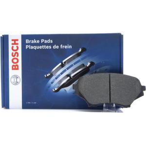 imageBOSCH BE1309H Blue SemiMetallic Disc Brake Pad Set With Hardware  Compatible With Select Mini Cooper REAR