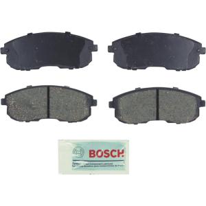 imageBOSCH BE815A Blue Ceramic Disc Brake Pad Set  Compatible with Select Infiniti I35 Nissan Altima Juke Maxima Sentra Versa Suzuki SX4 Crossover FRONT