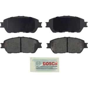 imageBOSCH BE906 Blue Ceramic Disc Brake Pad Set  Compatible With Select Lexus ES300 ES330 Toyota Avalon Camry Sienna Solara Tacoma FRONT