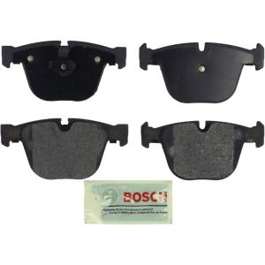 imageBOSCH BE919 Blue SemiMetallic Disc Brake Pad Set  Compatible With Select Bentley Continental BMW 535i 545i 550i 645Ci 650i 745i 745Li 750i 750Li 760i 760Li M3 M5 M6 X5 X6 REAR