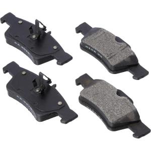 imageBOSCH BE986 Blue SemiMetallic Disc Brake Pad Set  Compatible With Select MercedesBenz CL550 CLS400 CLS550 E300 E320 E350 E400 E550 S350 S400 S430 S500 S550 SL500 SL550  More REAR