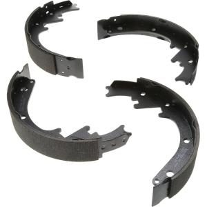 imageBOSCH BS228 Blue Drum Brake Shoe Set  Compatible With Select 195178 Chevrolet Ford GMCJeep Mercury Nash Oldsmobile Pontiac FRONTREAR Depending on Application