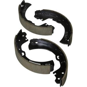 imageBOSCH BS574 Blue Drum Brake Shoe Set  Compatible With Select Nissan D21 Frontier Multi NP300 Pathfinder Pickup Stanza Van REAR