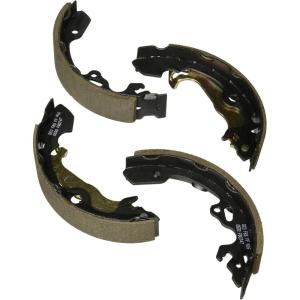 imageBOSCH BS747L Blue Drum Brake Shoe Set  Compatible With Select Ford Focus REAR