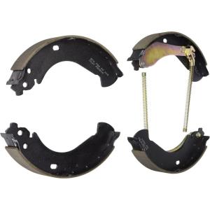 imageBOSCH BS815 Blue Drum Brake Shoe Set  Compatible With Select Chevrolet Colorado GMC Canyon Isuzu i280 i290 i350 i370 REAR