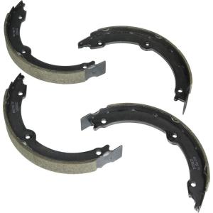 imageBOSCH BS943 Blue Parking Brake Shoe Set  Compatible With Select Lexus LX570 Toyota Land Cruiser Sequoia Tundra