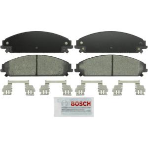 imageBOSCH BSD1058 Severe Duty Disc Brake Pad Set  Compatible With Select Chrysler 200 300 Dodge Caliber Challenger Charger Magnum FRONT